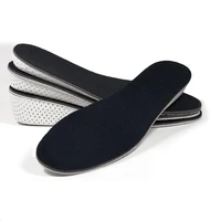 1 pair hard breathable memory foam height increase insole heel lifting inserts shoe lifts shoe pads elevator insoles for unisex