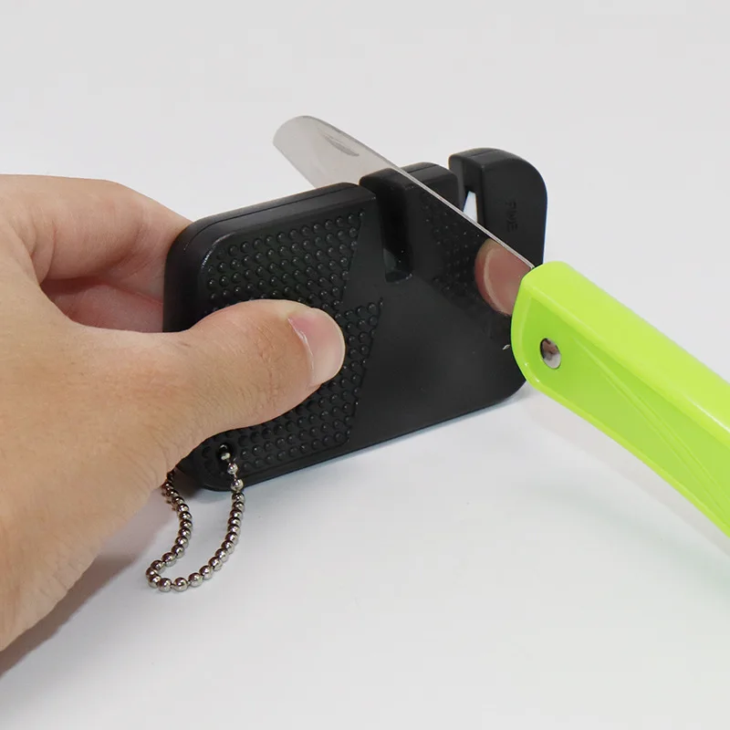 

2022 New Grindable Quick Sharpener Portable Outdoor Sharpener Kitchen Gadgets Mini Sharpener