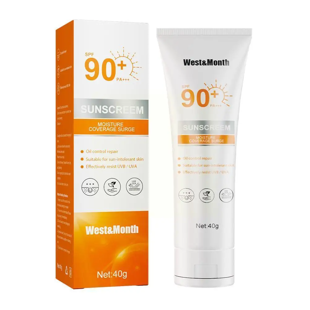 

Facial Body Sunscreen Whitening Sun Cream Sunblock Moisturizing Oil-control Protective Skin Anti-Aging Cream SPF90 Sunscree I1S6