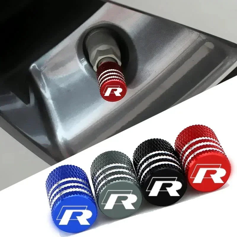 4 шт. автомобильные диски для Volkswagen Rline R Golf 5 7 Jetta CC Tiguan Touran Passat B5 B7 T-Roc Polo BORA