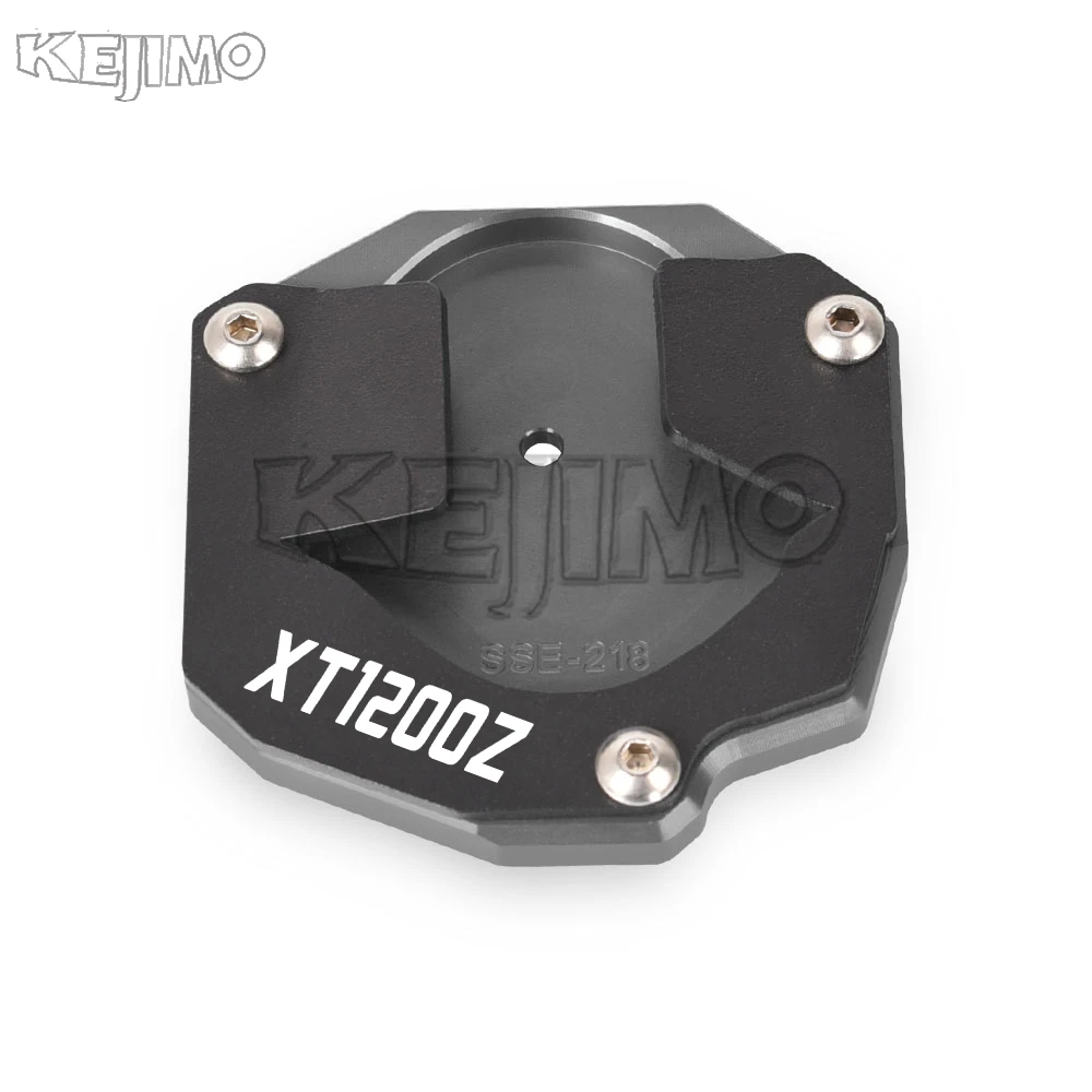 Фото Для Yamaha XT1200Z XT1200 XT 1200 Z Super TENERE 1200 2014-2020 2021 2022 Увеличивающая площадь опоры боковой подножки площадка-удлинитель №3