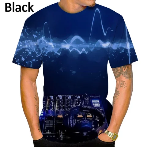 Полиэстер футболка DJ