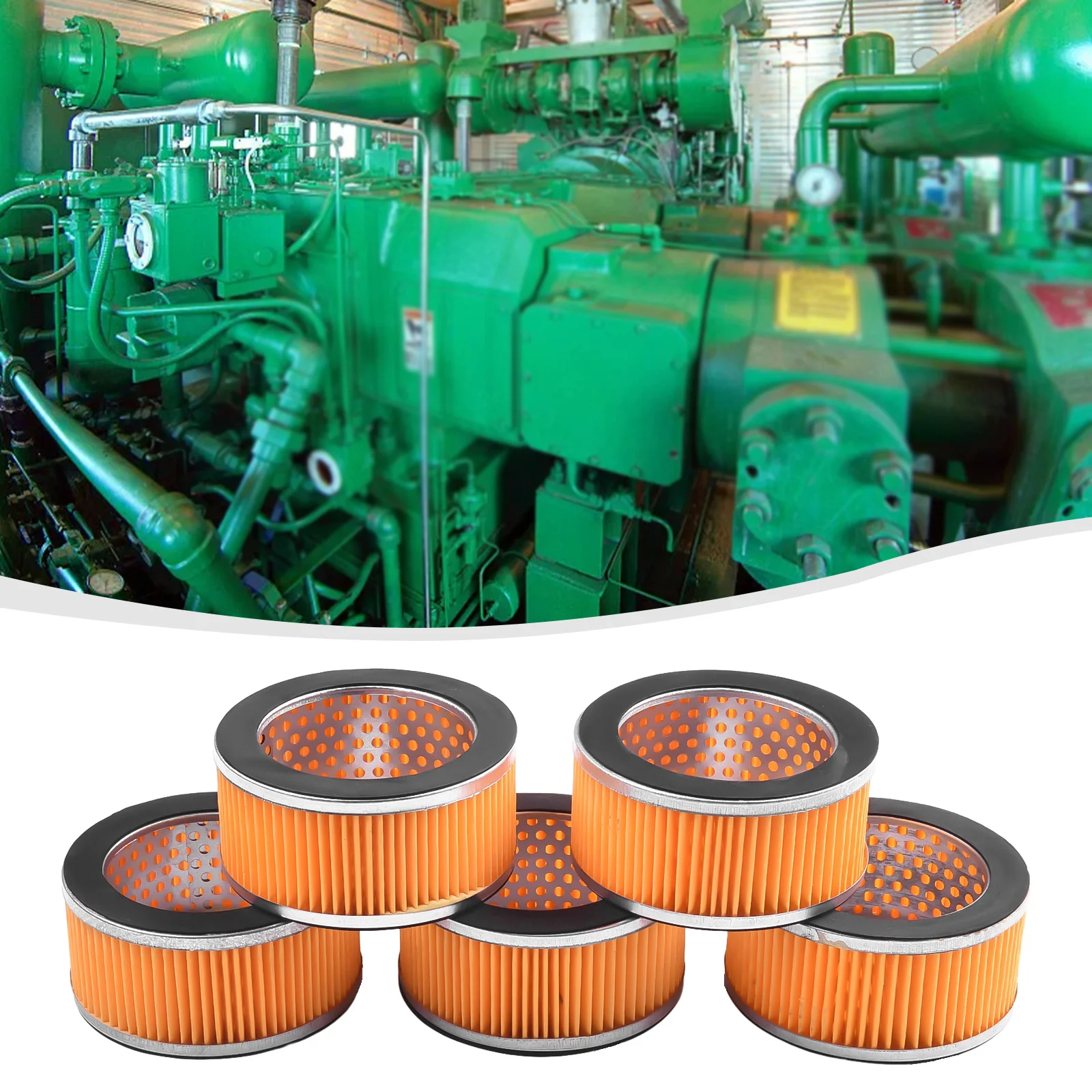 5 упаковок сменный бумажный фильтрующий элемент воздухозаборника для воздушного