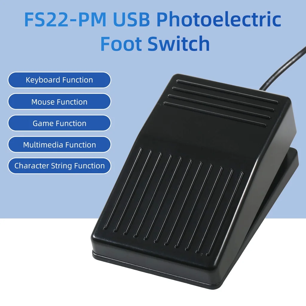 FS22-PM USB одиночный ножной переключатель Многофункциональный индивидуальный