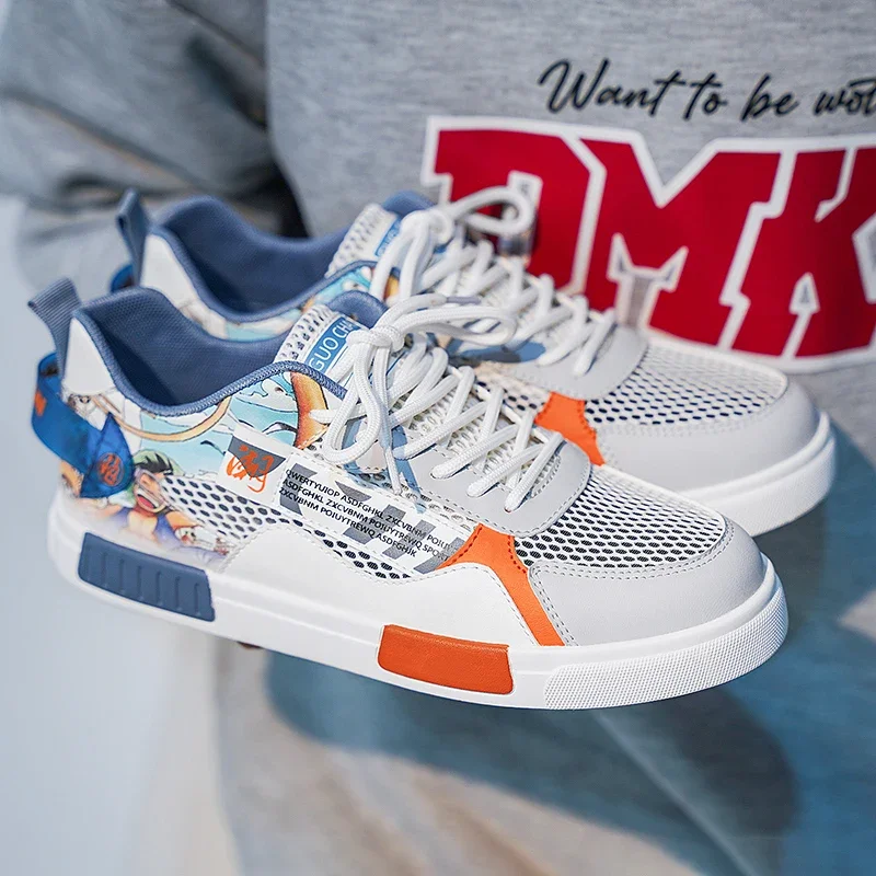 Мужские дизайнерские кроссовки черные повседневные в городском стиле 2024