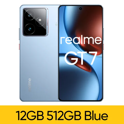 Смартфон Realme GT 7 5G, 120 Вт, размер заряда, набор микросхем 9400e, аккумулятор 7000 мАч, IMX906, OIS-камера, IP69 NFC GT7