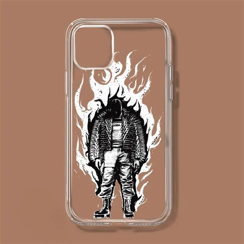 Kanye West Rapper Donda Phone Case For Xiaomi10T 11 Note10 Redmi7 8 9 S Pro K40 Poco3 Transparent Shell |