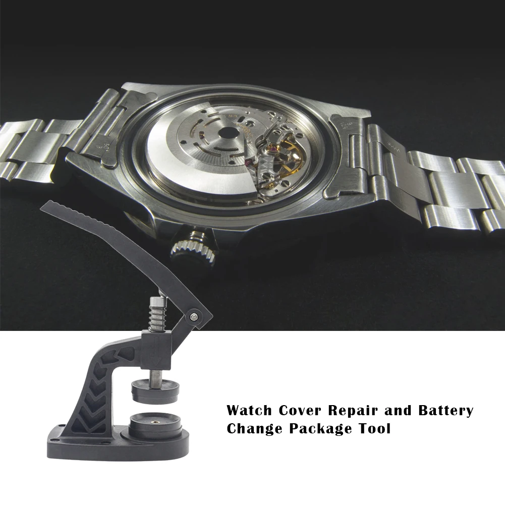 

Durable Watch Back Closer Delicate Design Watch Back Closer Watchmaker Press Set Repair Tools Watch Battery Remover Tool