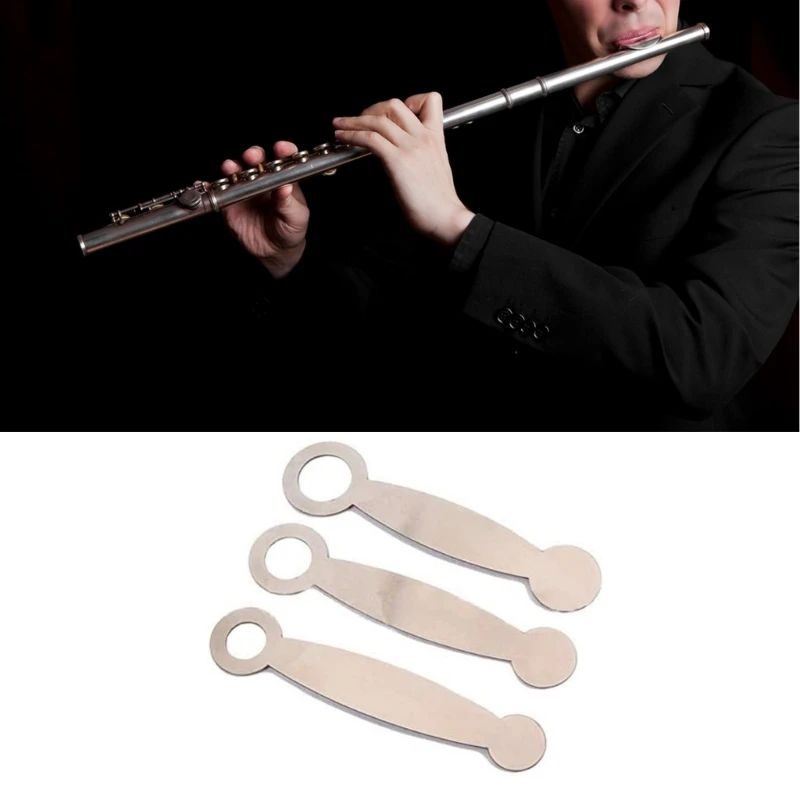 

3Pcs Adjusting Clarinet Flute Repair Kits Flute Leveling Rings Pad Repair Tools