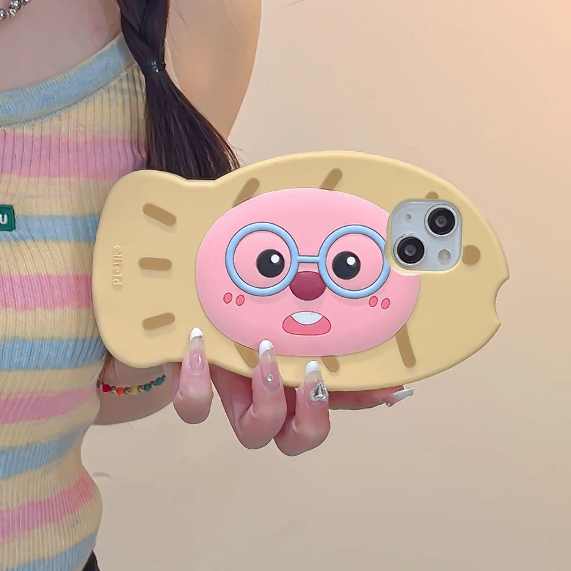 Kawaii Loopy чехол для сотового телефона IPhone 15 14 12 11 Pro Max силиконовая Мягкая задняя