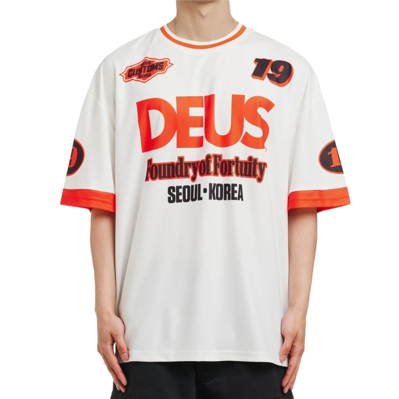 Футболка DEUS EX MACHINA для езды на мотоцикле и велосипеде