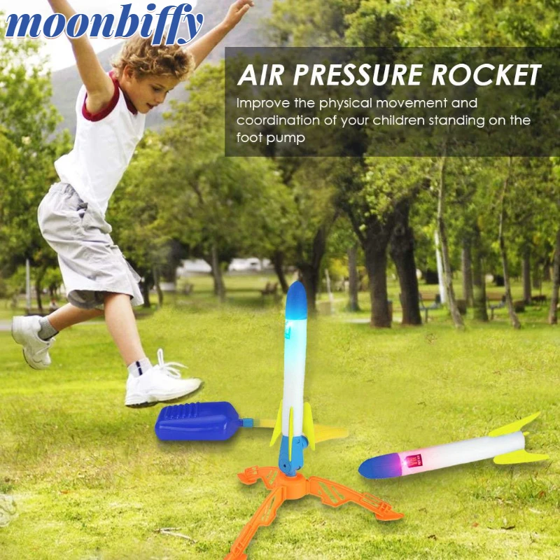 

Ракета с пневматическим давлением ABS с ножным насосом, настольная, наружная, воздушная энергия, безопасность, ракетная пусковая установка, и...