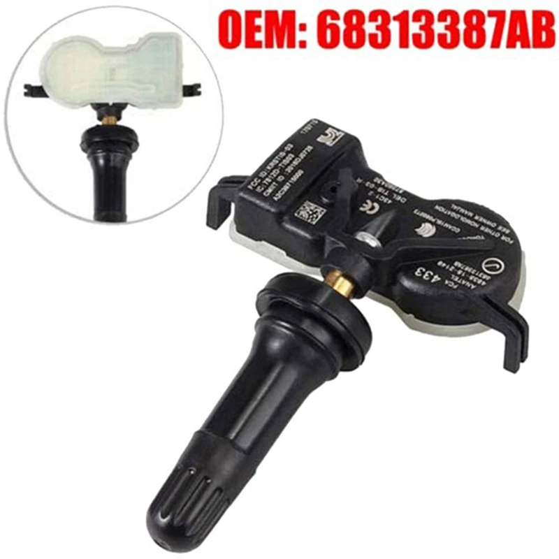 

Car Tire Pressure Sensor TPMS 68313387AB For Jeep Grand Cherokee Compass Dodge Durango Fiat 500X