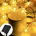 Гирлянда уличная на солнечной энергии, 503020 светодиодов