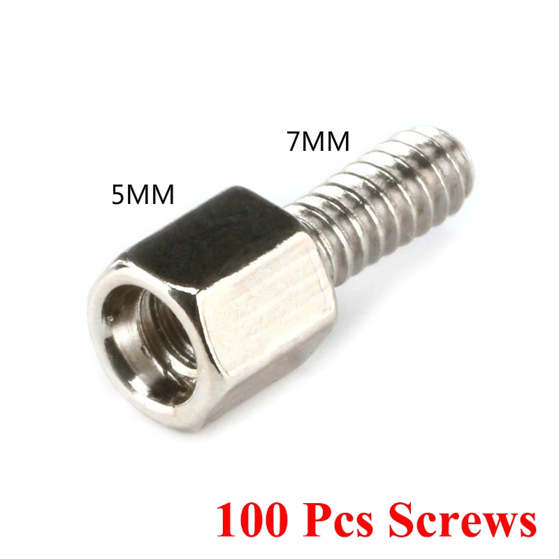 

Винты и гайки 5+7 мм Your Cee для D-Sub VGA DB9 DB15 DB25 RS232 COM