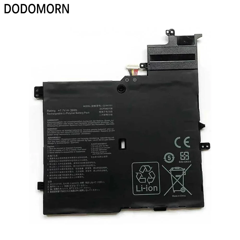 DODOMORN C21N1701 Аккумулятор ноутбука ASUS VivoBook S406U S460UA S406UA - BM360T B M146T BM148T K406UA