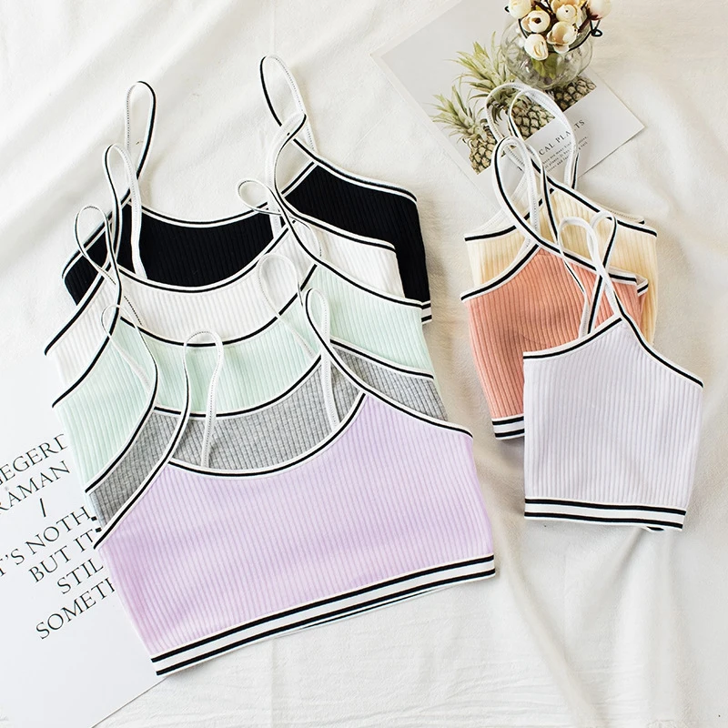 

3pcs/Lot Training Bra Cotton Kids Underwear Bralette Teens Puberty Underwear Girls Sport Bras Tops Crop 7-14YGirls