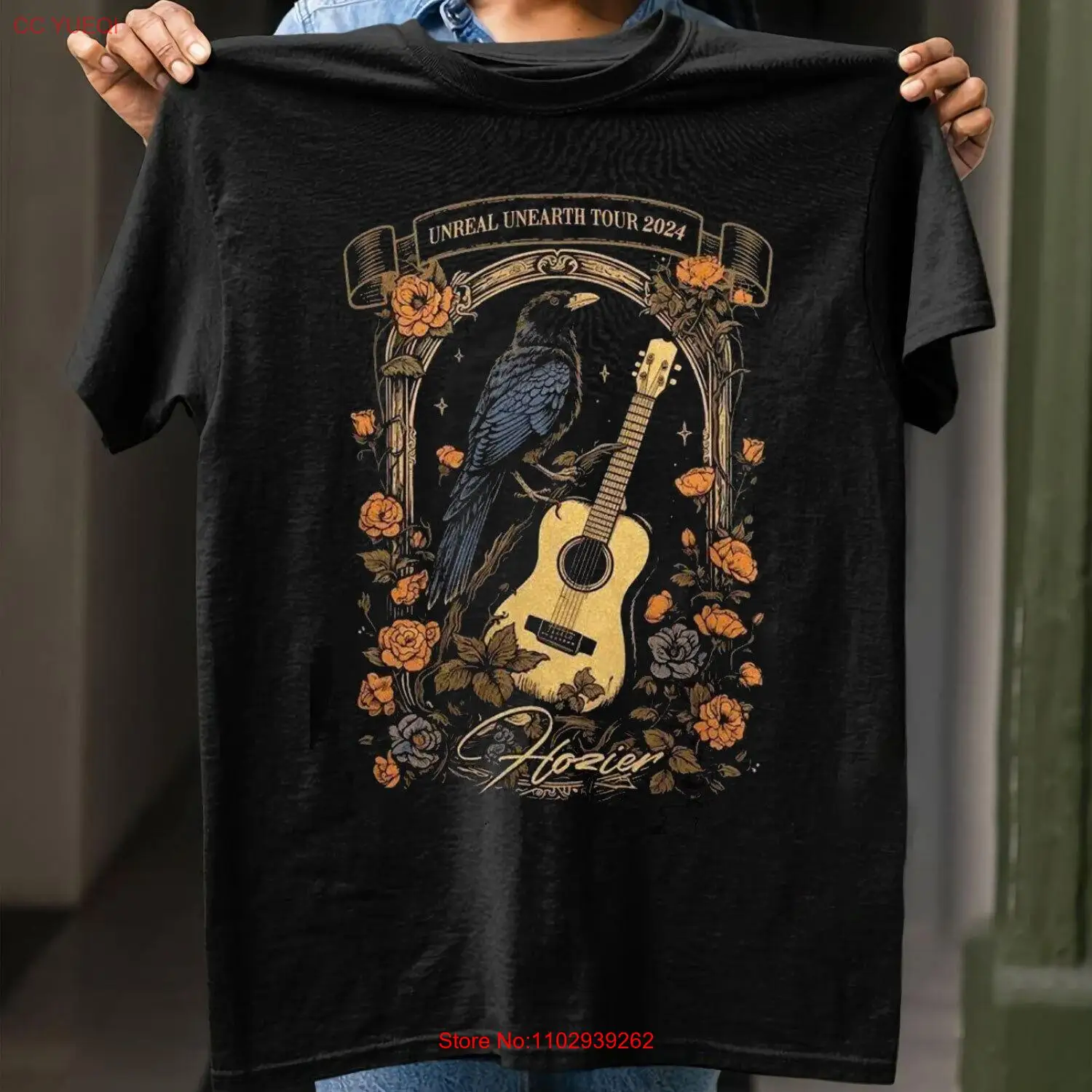 НОВИНКА — футболка Hozier Tour 2024 Unreal Unearth все размеры