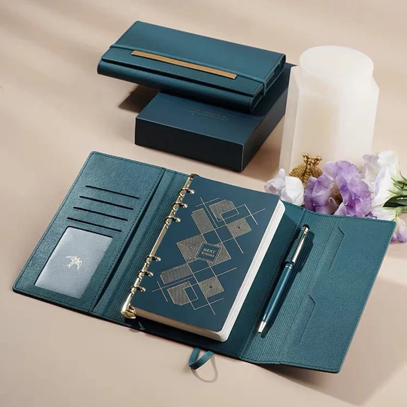 

Журнал органайзера блокнот, блокнот с отверстиями, канцелярские принадлежности, спиральный школьный планировщик, ежедневник на 6 дел, блокнот в твердой обложке, офис