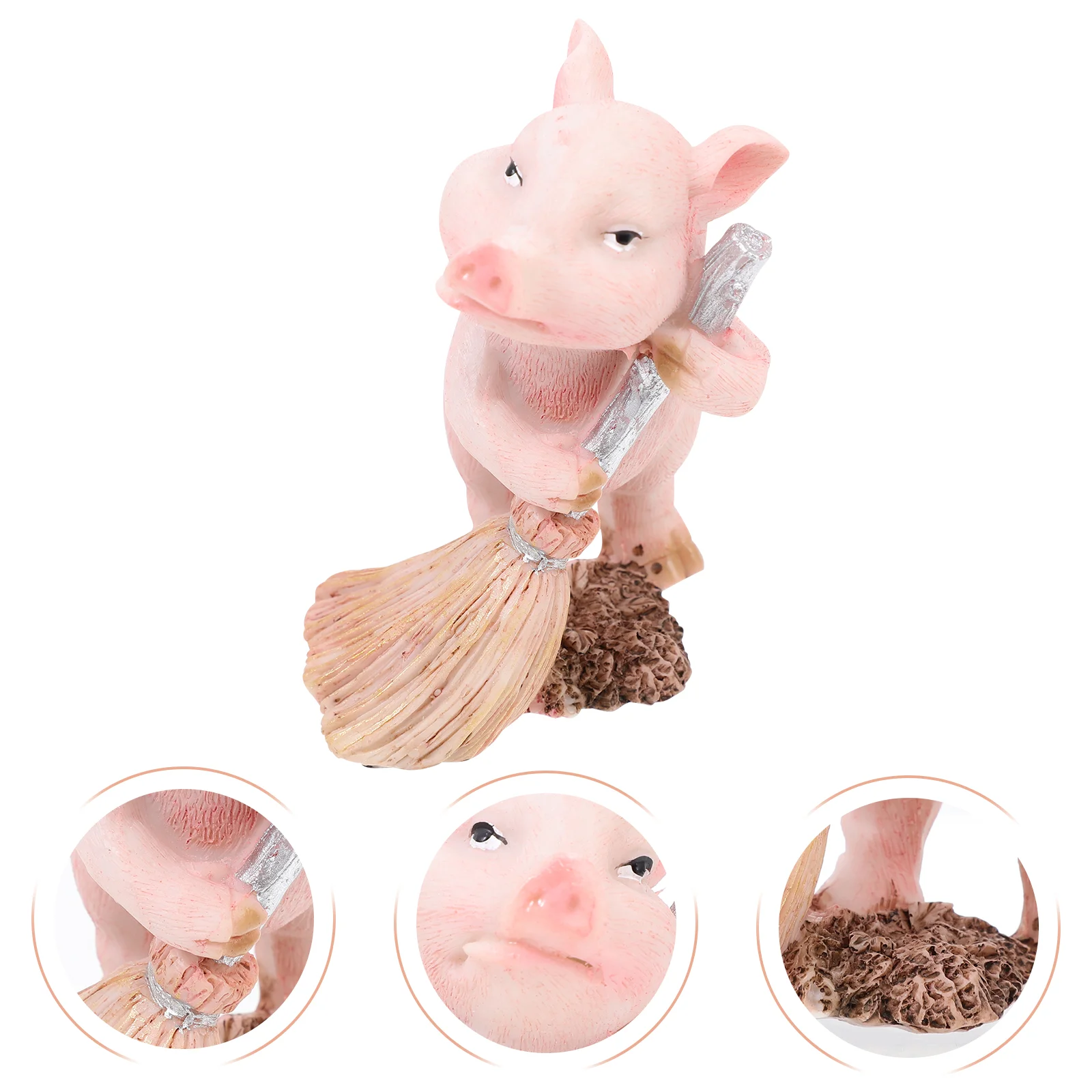 

Simulation Statue Ornament Cartoon Sculpture Garden Scene Layout Decor