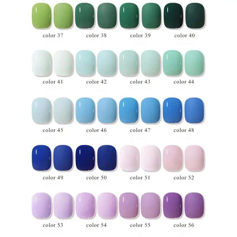 

78 Colors Gel Nail Polish Glue Nail Polish Semi-permanent Varnish UV LED Gel For Nail Art Manicure DIY Nail Art Accessories