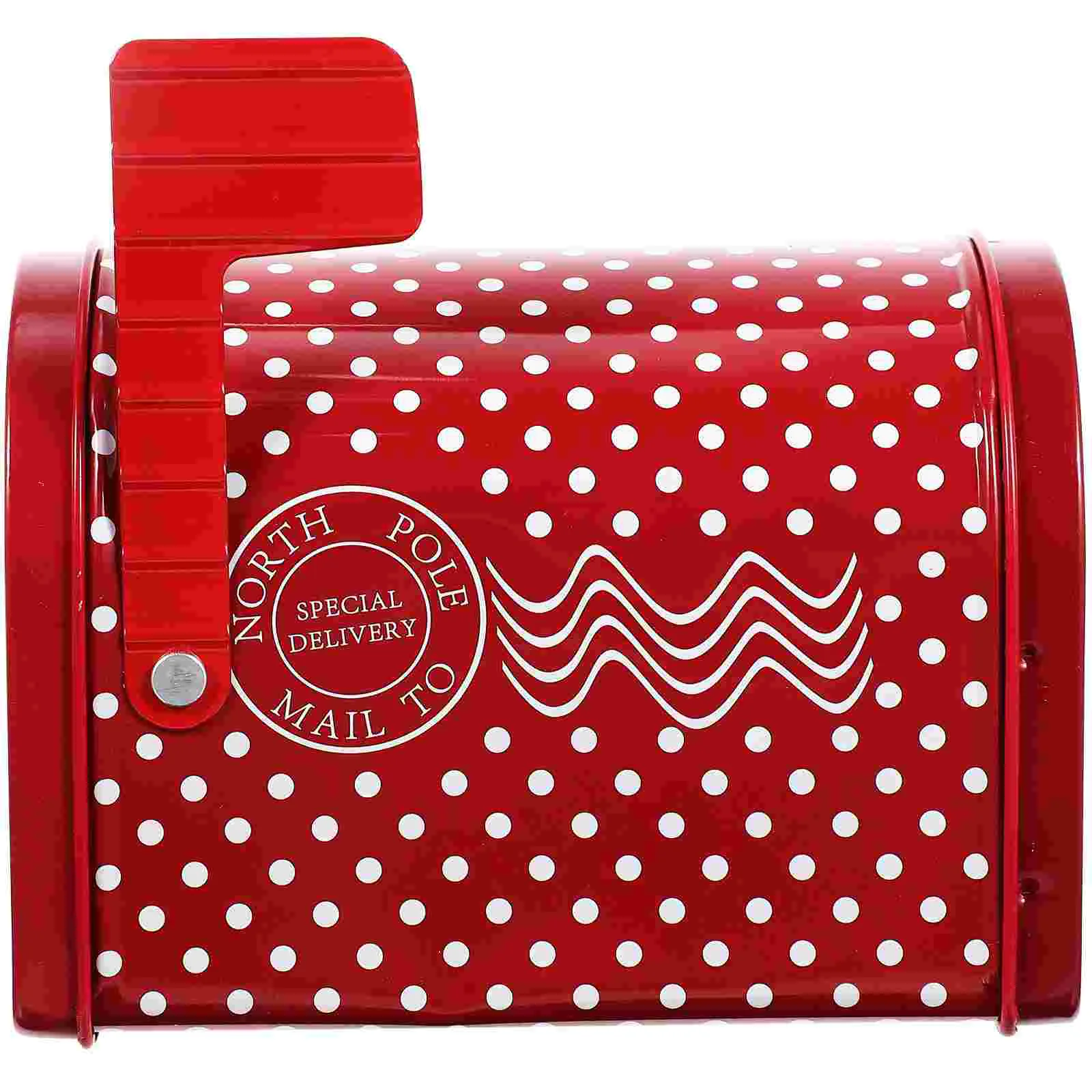 

Christmas Box Tin Tins Candy Boxes Gift Mailbox Storagelids Party Santa Small Bins Metal Empty Cookie Mini Valentineskids Day