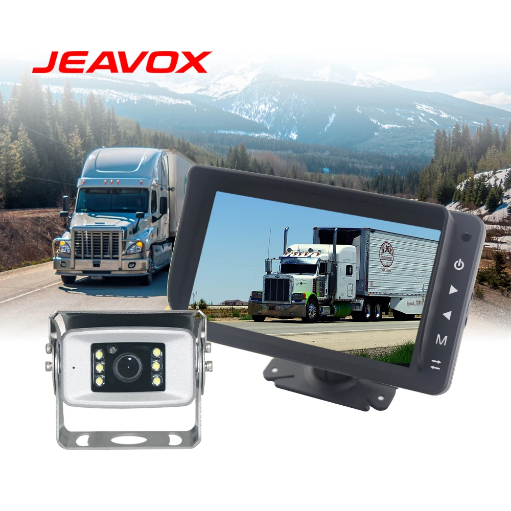

1080P 7 Inch Reversing Camera System With Screen, Car Display Reverse Camera For Garbage Truck