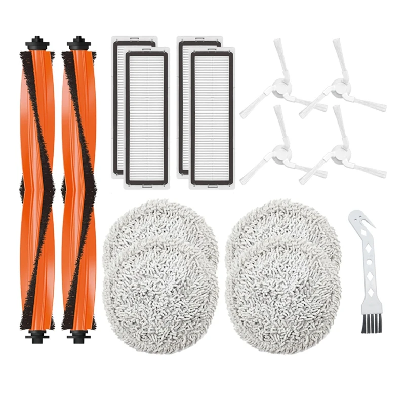 

Top Sale Main Side Brush HEPA Filter And Mop Cloth Replacement Accessories For Mijia Pro Xiaomi STYTJ06ZHM Robotic Vacuum Cleane