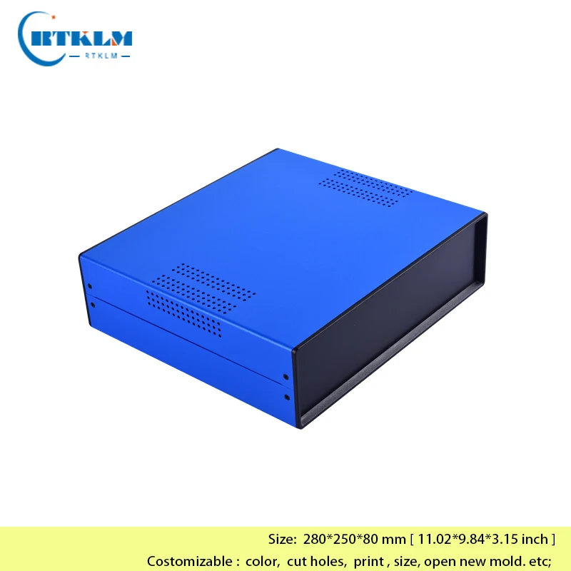 

Iron Battery Box Enclosure Electronic DIY Instrument Case For Project Iron Controller Wire Connection Junction Box 280*250*80mm