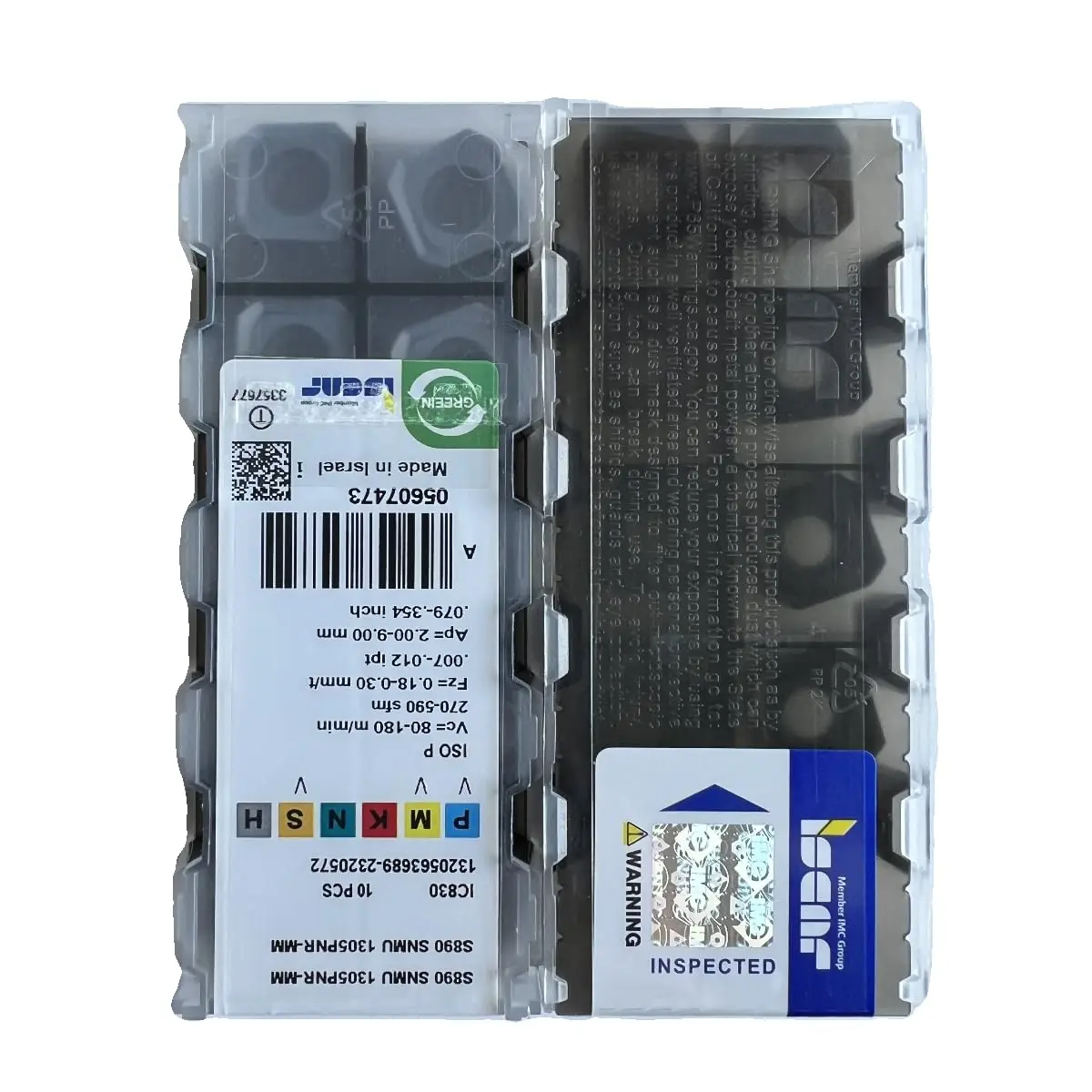 Оригинальное лезвие S890SNMU1305PNR IC830/твердочное с ЧПУ 10 шт.