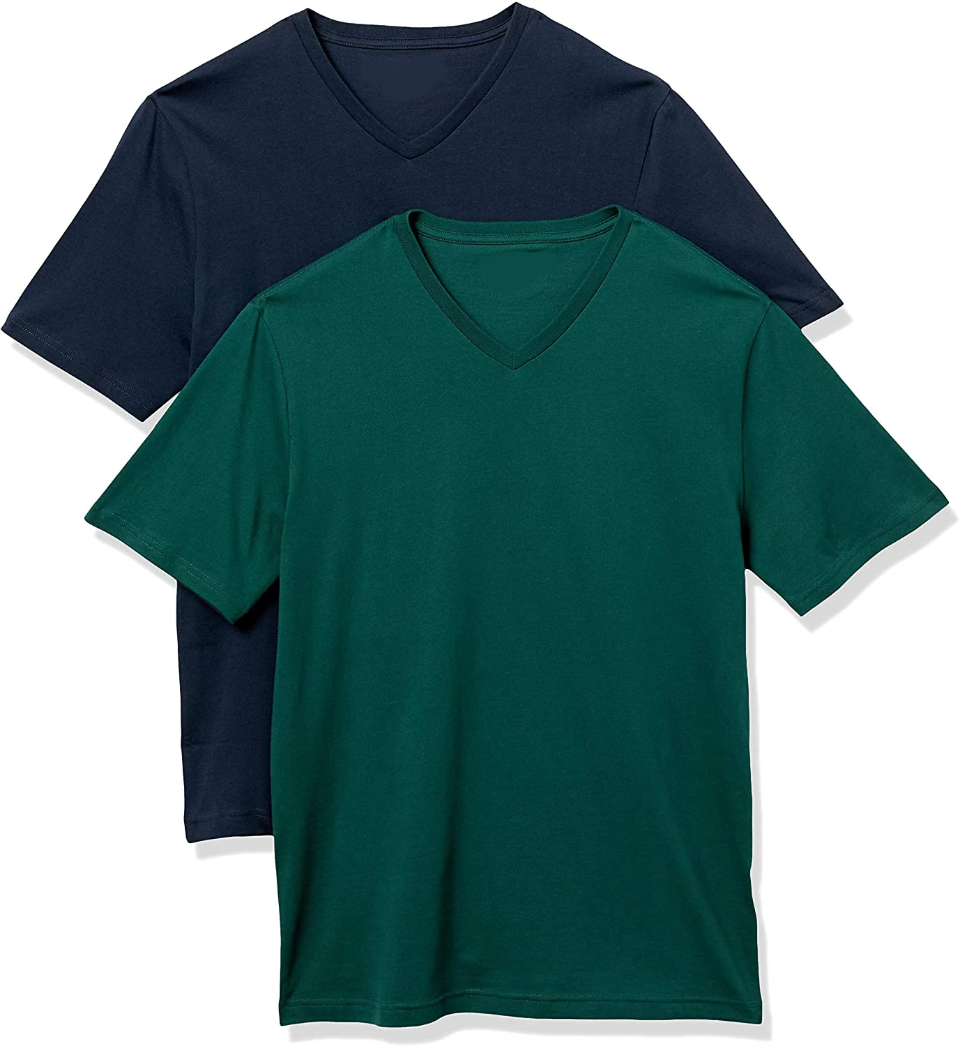 

Summer new style 2-piece ladies V-neck T-shirt