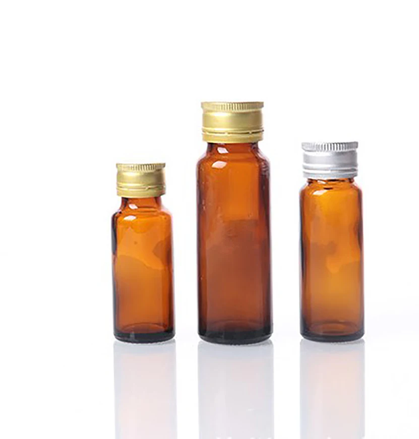 

Oral Liquid Refillable Bottle Syrup Health Product Capsule Sub Bottling Brown Glass Sample Vial Daily Home Jar Container Diy