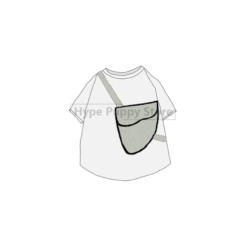 

Designer Pet Dog Clothes for Small Dogs Schnauzer Cotton Coat for Poodle Yorkie Tshirt with Backpack PC1198