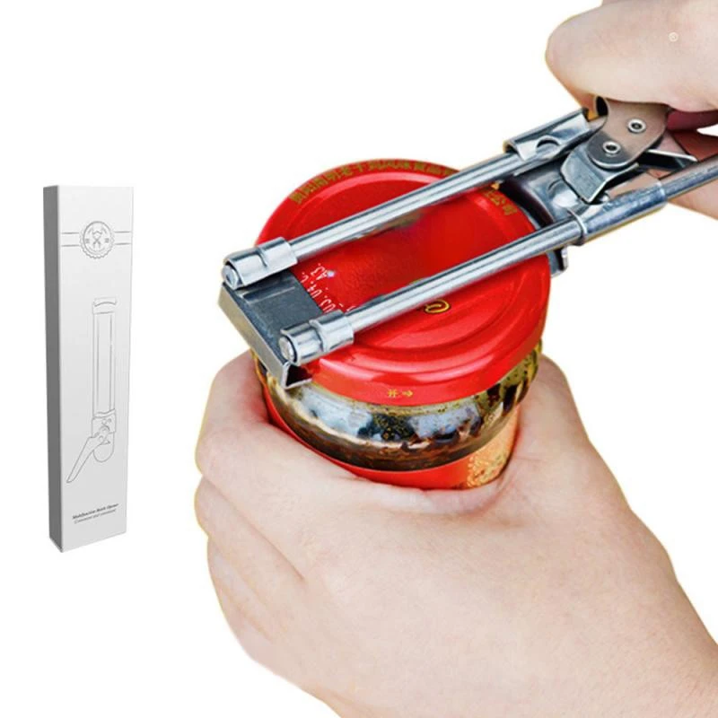 

Can Opener Creative Adjustable Stainless Steel Kitchen Tools Manual Jar Bottle Opener Multifunction Accessories Home Gadgets