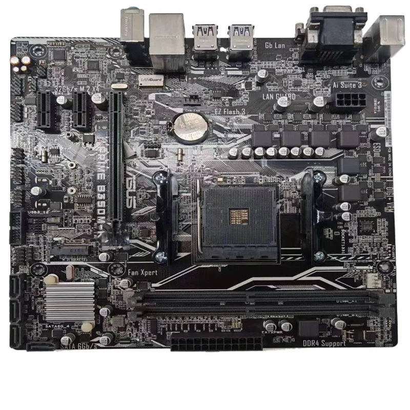 Для ASUS B350M K PLUS E A DRAGON AM4 R5500R5600GCPU DDR4