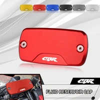 for honda cbr cbr600rr cbr900rr cbr929rr cbr954rr cbr1000rr with logo motorcycle front brake fluid tank reservoir cover oil cap