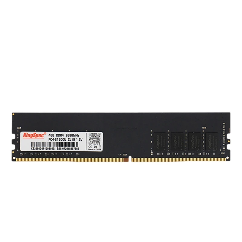 

Настольная память Kingspec DDR4 DDR4 2666 МГц 288PIN 1,2 в, низкое напряжение, оперативная память для ПК, совместимая с 2133/2400