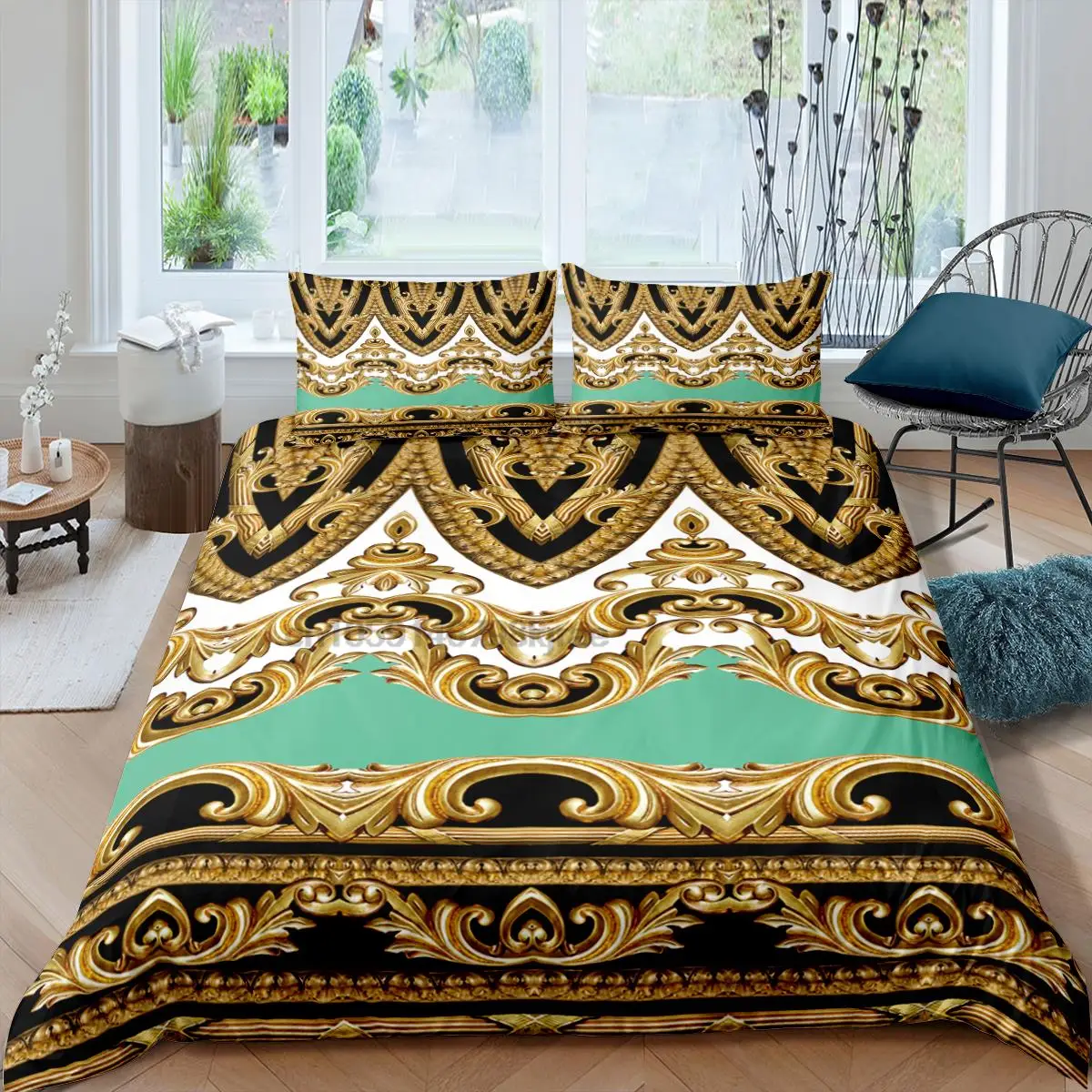 

European-Style Printed Quilt Cover Luxury Bedding Set Adults Home Textiles Comfort Duvet Cover Perfect for the Current Season