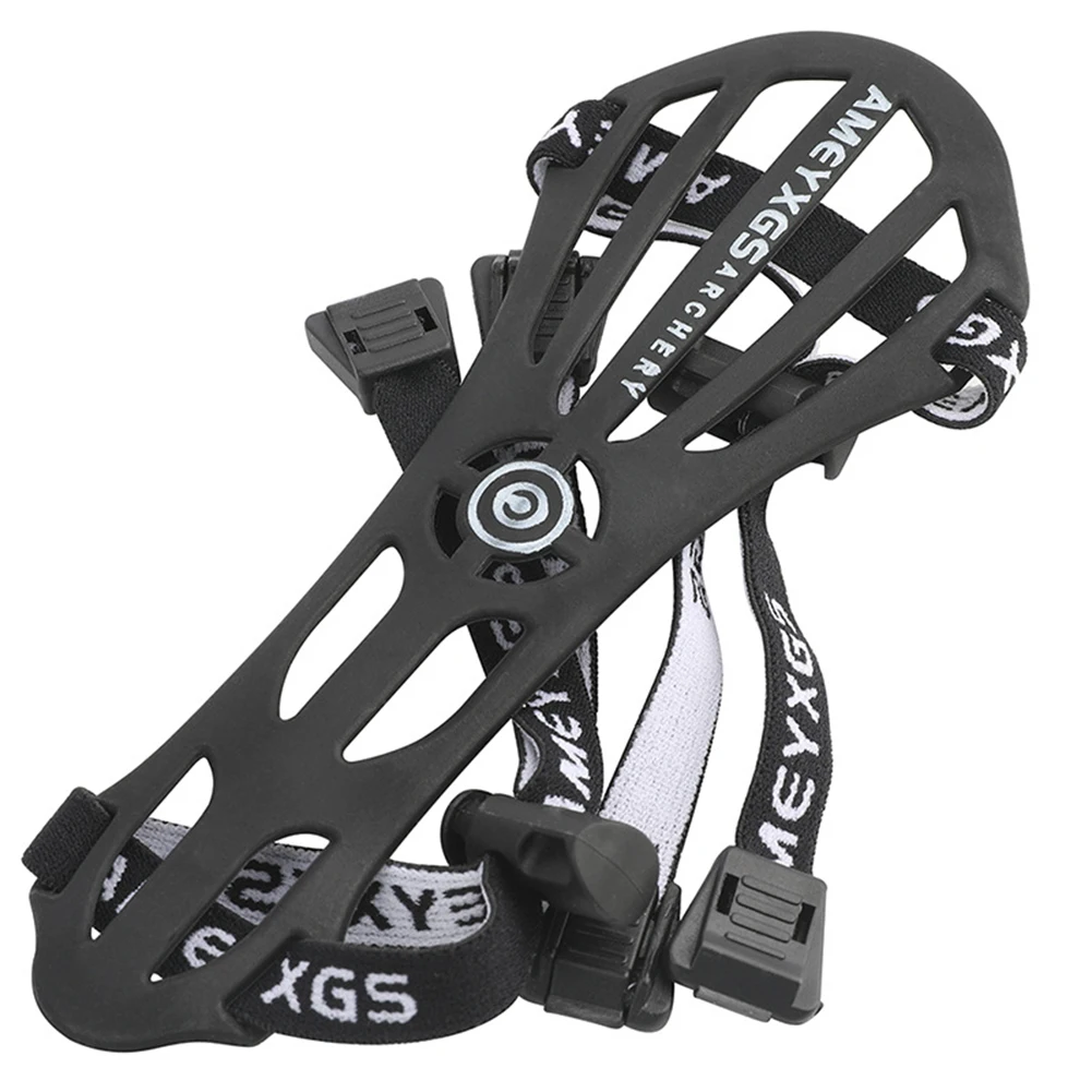

Lightweight Blue Archery Arm Guard Adjustable Elasticity Provides Maximum Safety and Comfort Made of PP Material