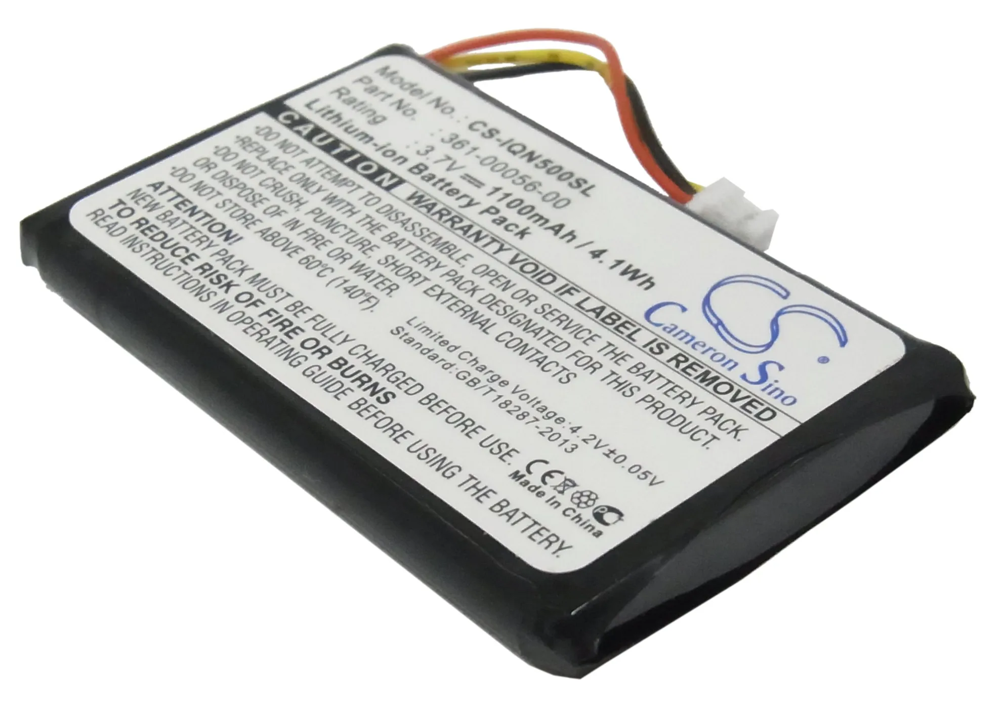 

CameronSino Battery for Mitac Mio Spirit 8500 LM Garmin Nuvi 30 50 50LM 55LM 55LMT 55 Drive 51LMT-S 1100mAh / 4.07Wh 523450A1