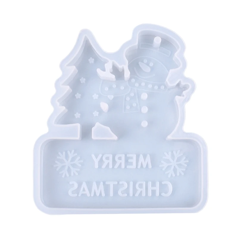 

DIY Crafts Decorations Resin Mold Christmas Ornaments Crystal Epoxy Resin Mold