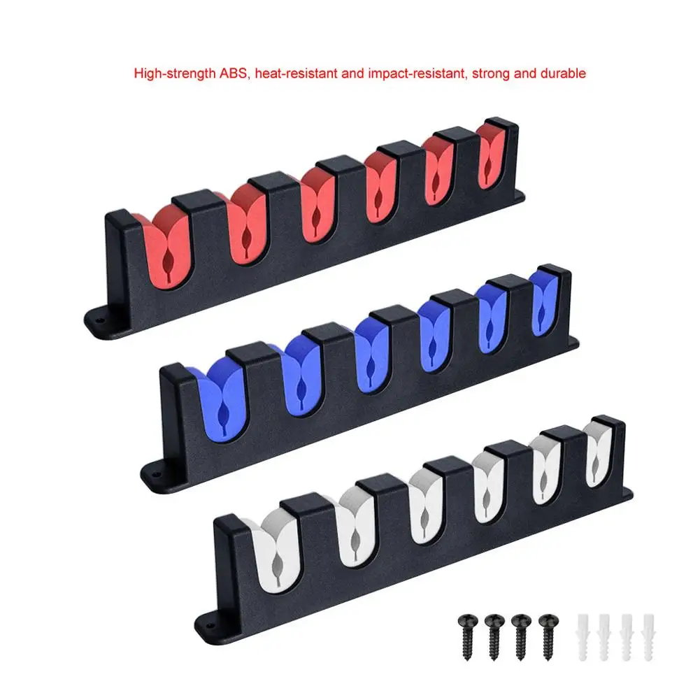 

Fishing Rod Rack Simple Installation Wall/Vertical Mounted Fishing Pole Holder Stand Indoor Outdoor Accessories