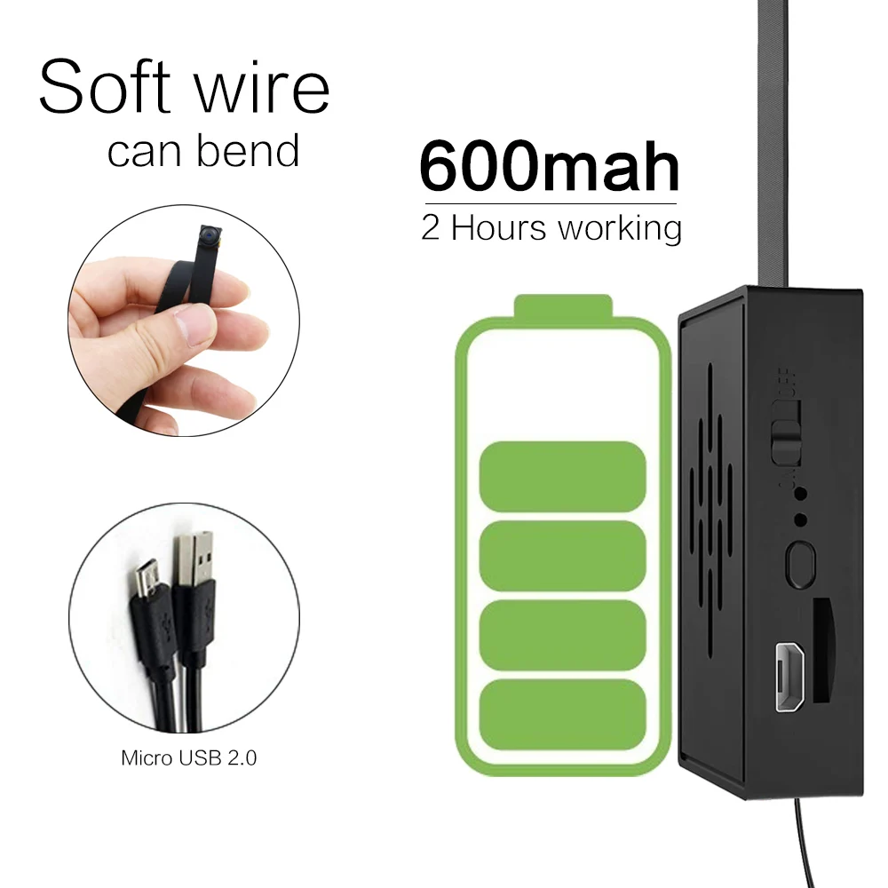 Мини-камера видеонаблюдения сделай сам Wi-Fi IP P2P 4K |