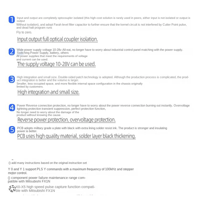 FX1N-14MT Плата промышленного управления ПЛК + корпус Модуль Аналоговый вход/выход с