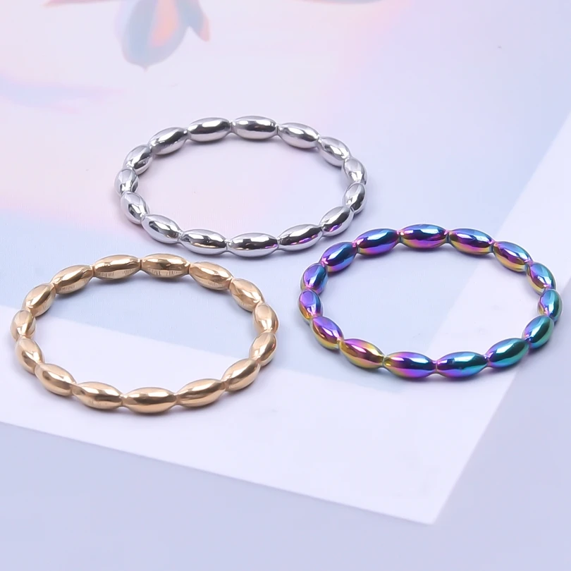 Модное кольцо из титановой нержавеющей стали 316L для женщин и мужчин аксессуары