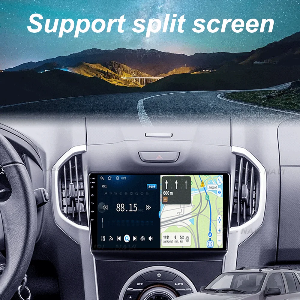 Фото Автомобильный радиоприемник Android 15, автомобильный плеер для Chevrolet Holden S10 TRAILBLAZER COLORADO ISUZU DMAX, GPS, аудио, мультимедиа, стерео B №5