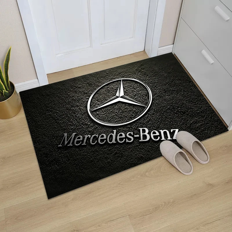 

Floor Mat Mercedes-Benzs Cute Rug Carpets Rugs Entrance Doormat Kitchen Carpet Room Mats Home Bath Foot Prayer Bathroom Door