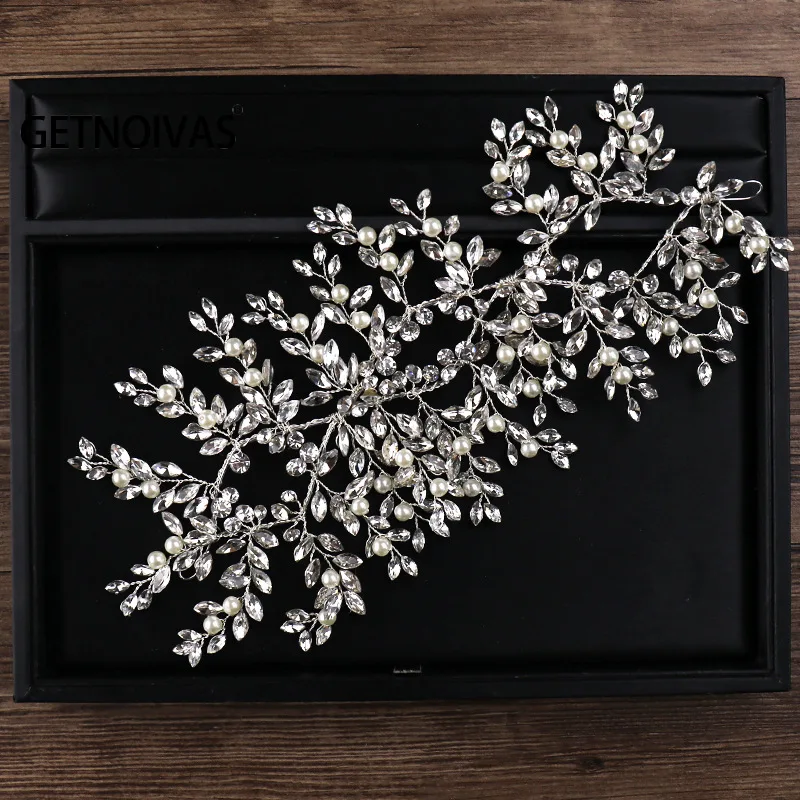 

Женские свадебные украшения для волос, элегантные свадебные украшения, аксессуары, головные уборы с кристаллами для невесты, SL