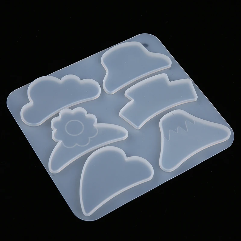 1 Набор сделай сам силиконовые резиновые формы для зажима волос легко