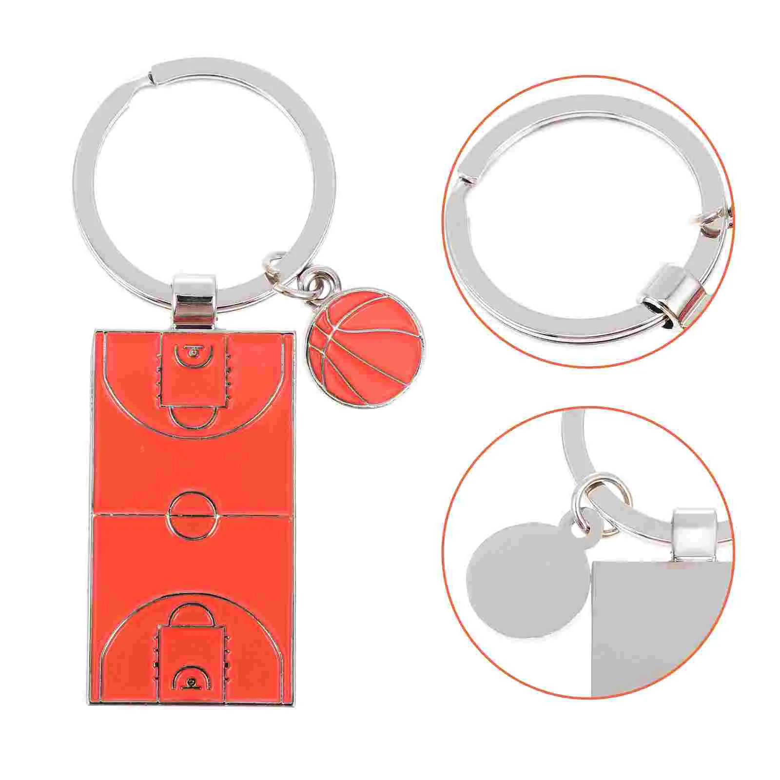 

Sports Basketball Key Fan Keyringchain Keychain Ring Balls Keychains Holder Party Costume Supplies Field Pendant Decor
